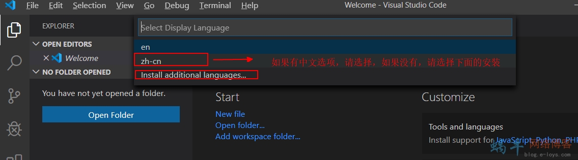 无敌神器VSCode 安装及设置中文的方法